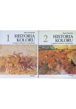 Historia koloru w dziejach malarstwa europejskiego Tom 1 i 2