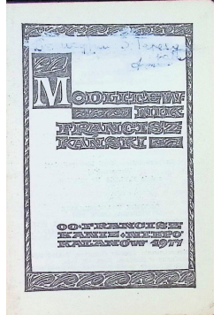 Modlitewnik franciszkański