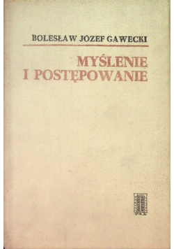 Myślenie i postępowanie