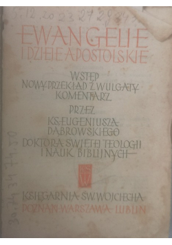 Ewangelie i dzieje apostolskie