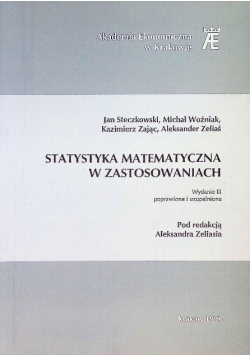 Statystyka matematyczna w zastosowaniach
