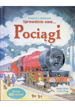 Pociągi Książka z okienkami