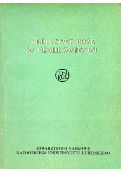 Królestwo Boże w piśmie Świętym