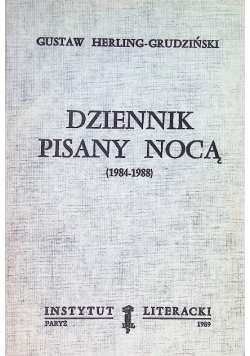 Dziennik pisany nocą Tom 4