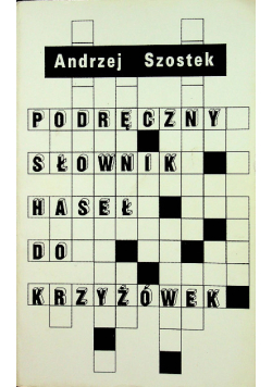 Podręczny słownik haseł do krzyżówek