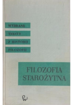 Filozofia starożytna Grecji i Rzymu
