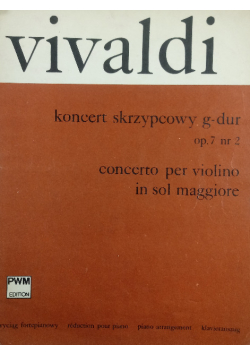 Koncert skrzypcowy g dur op 7 nr 2