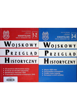 Wojskowy przegląd historyczny Nr 1 do 4 / 95