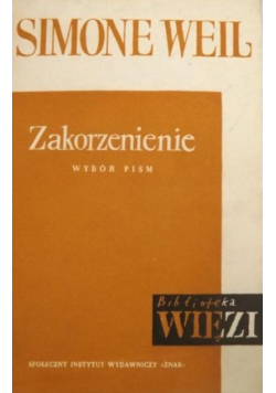 Zakorzenienie Wybór pism