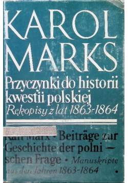 Przyczynki do historii kwestii polskiej