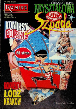 Komiks nr 1 / 1994 zeszyt 29 Kryształowa Szpada