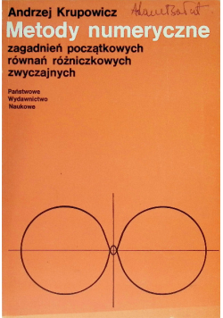 Metody numeryczne zagadnień początkowych
