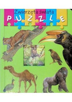 Książka z puzzlami Zwierzęta świata