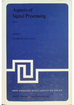 Aspects of singnal  processing Volume 1
