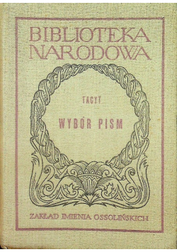 Tacyt Wybór pism