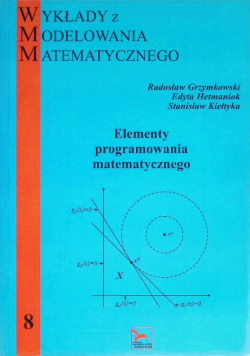 Elementy programowania matematycznego