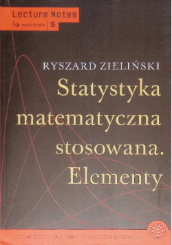 Statystyka matematyczna stosowana elementy