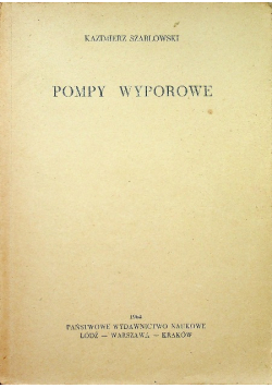 Pompy wyporowe