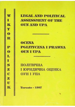 Ocena polityczna i prawna OUN i UPA