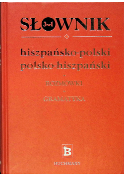 Słownik hiszpańsko - polski polsko - hiszpański Rozmówki Gramatyka