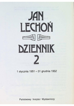 Lechoń Dziennik Tom 2