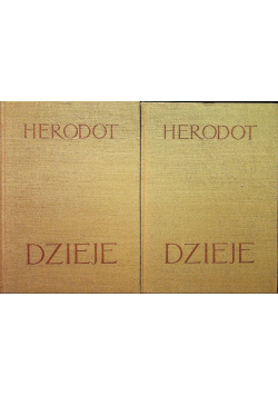 Dzieje, Tom I i II