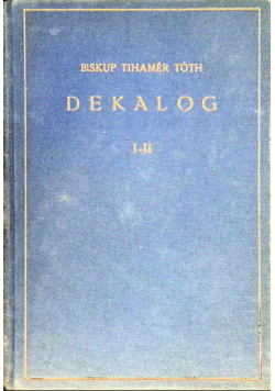 Dekalog I - II 1940 r