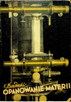 Opanowanie materii 1937 r.