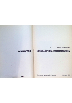 Podręczna encyklopedia radioamatora