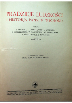 Wielka historja powszechna Tom I Pradzieje ludzkości 1935 r