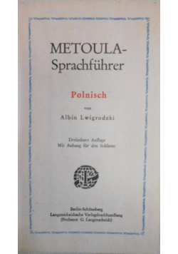 Metoula Sprachfuhrer Polnisch, 1913 r.