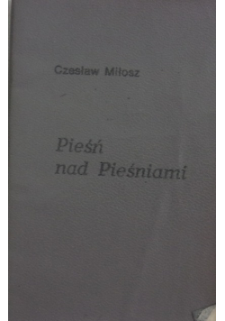 Pieśń nad pieśniami