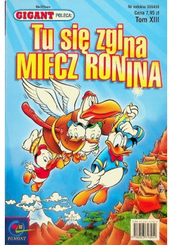 Gigant poleca Tom 8 Tu się zgina miecz Ronina