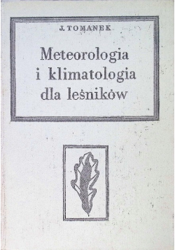Meteorologia i klimatologia dla leśników