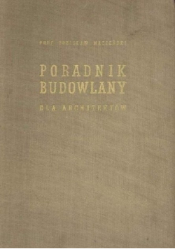 Poradnik budowlany dla architektów