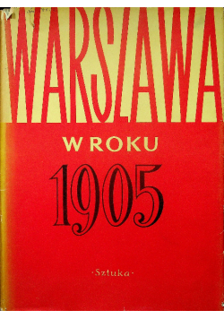 Warszawa w roku 1905