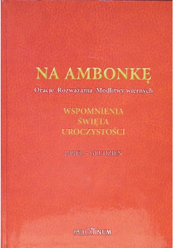 Na Ambonkę Tom 4 Lipiec-Grudzień