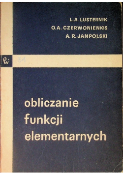 Obliczanie funkcji elementarnych