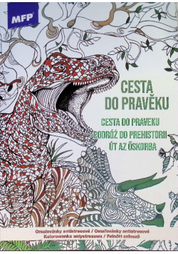Kolorowanka antystresowa Podróż do prehistorii
