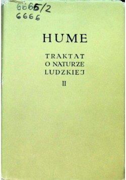 Traktat o naturze ludzkiej Tom II