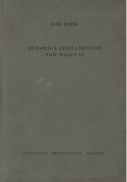 Dynamika fundamentów pod maszyny