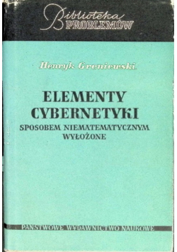 Elementy cybernetyki sposobem niematematycznym