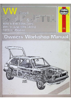 Vw Golf & Jetta Diesel Owner's Workshop Manual