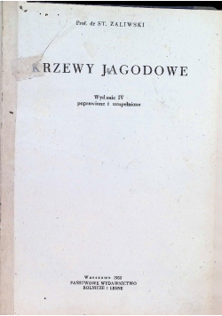 Krzewy jagodowe