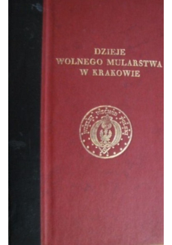 Dzieje wolnego mularstwa w Krakowie
