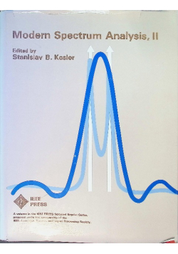 Modern Spectrum Analysis II