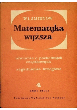 Matematyka wyższa Tom 4 Część 2