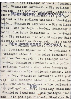 Nie podlegać nicości