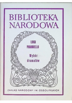 Pirandello Wybór dramatów