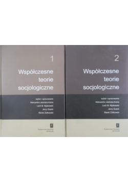 Współczesne teorie socjologiczne Tom  1 i  2